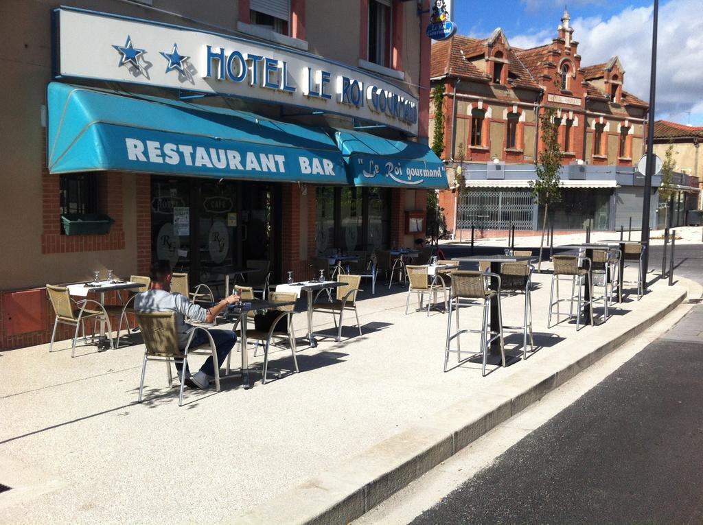 Hotel Le Roi Gourmand Pamiers Exteriör bild