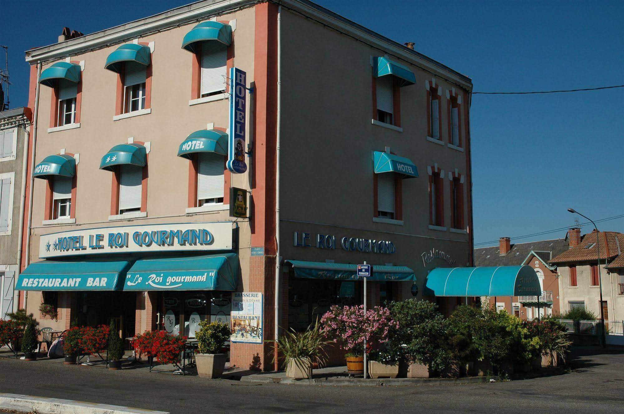 Hotel Le Roi Gourmand Pamiers Exteriör bild